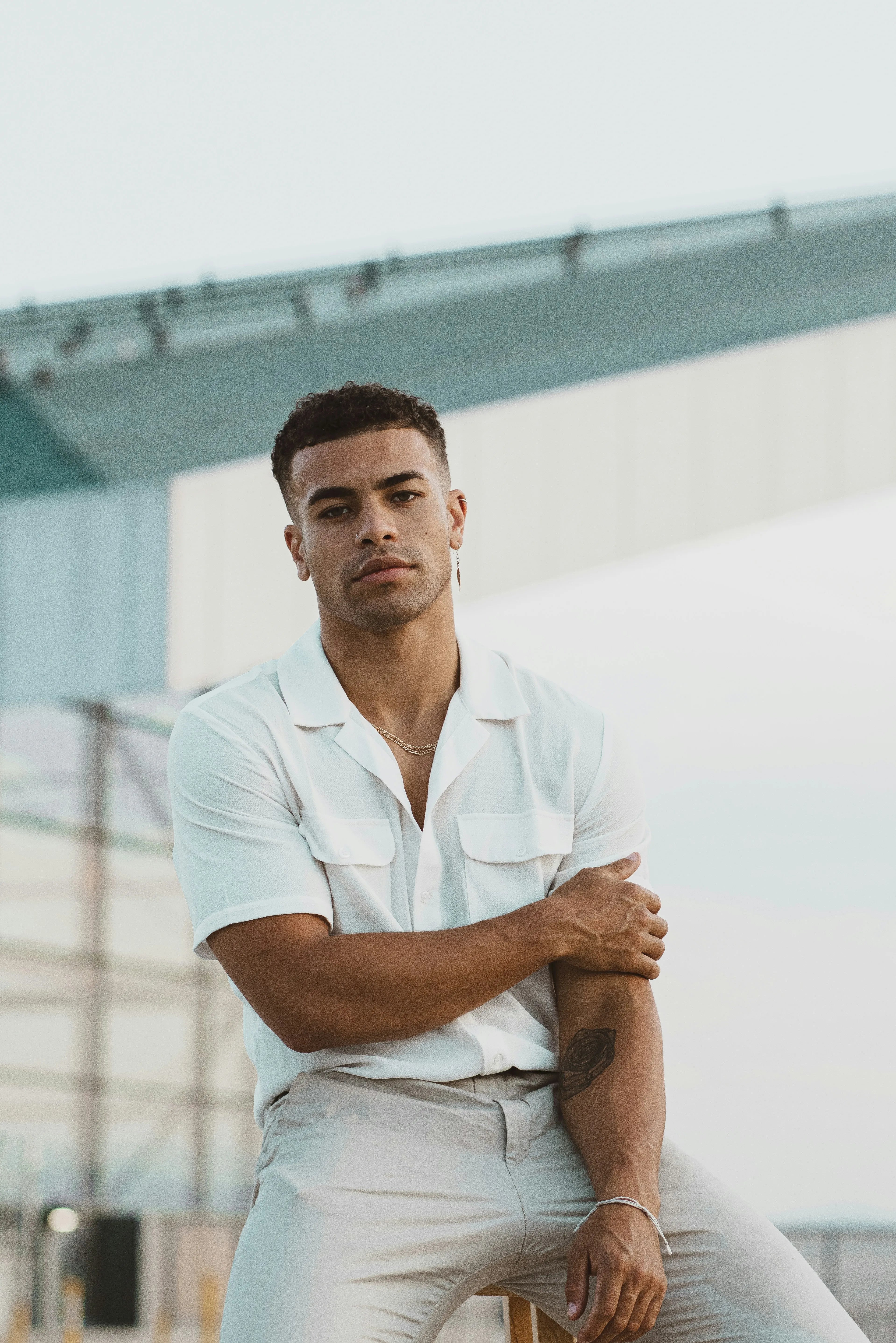 Luxe linnen outfit perfect voor de zomerdagen verkrijgbaar bij The Gentlemen's vault