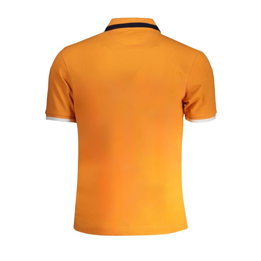 La Martina Orange Cotton Polo Shirt - The Gentlemen's Vault