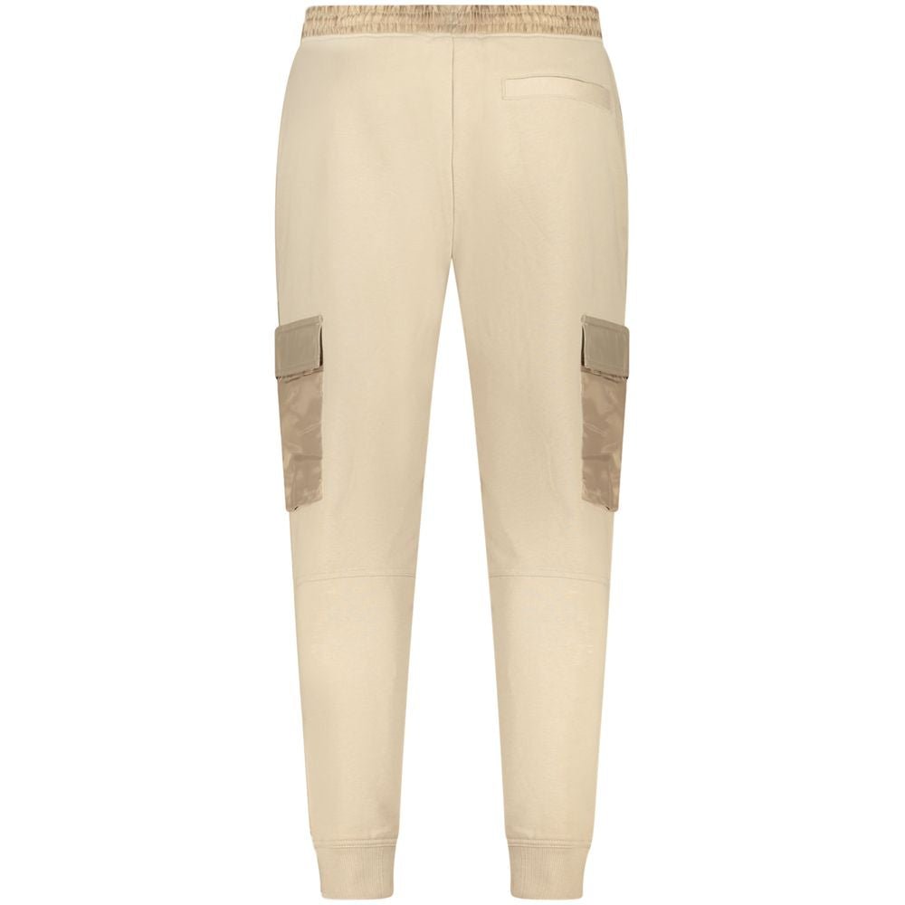 Hugo Boss Beige Cotton Jogger - The Gentlemen's Vault