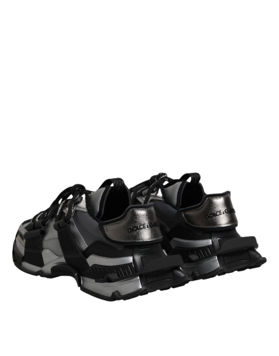 Dolce & Gabbana Multicolor Panelled Space Sneakers Shoes - The Gentlemen's Vault