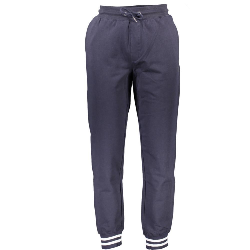 Guess Jeans Blue Cotton Pant - The Gentlemen's Vault
