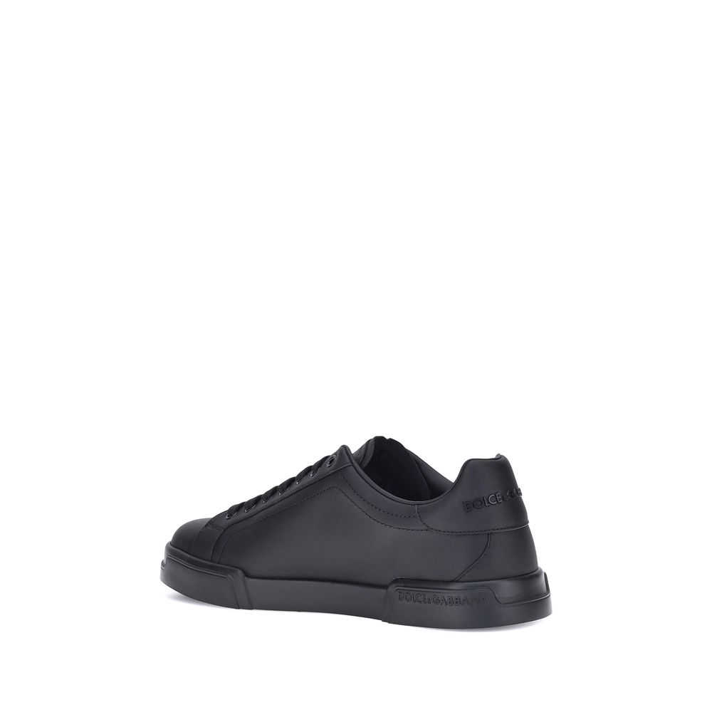 Dolce & Gabbana Leather Sneakers - The Gentlemen's Vault