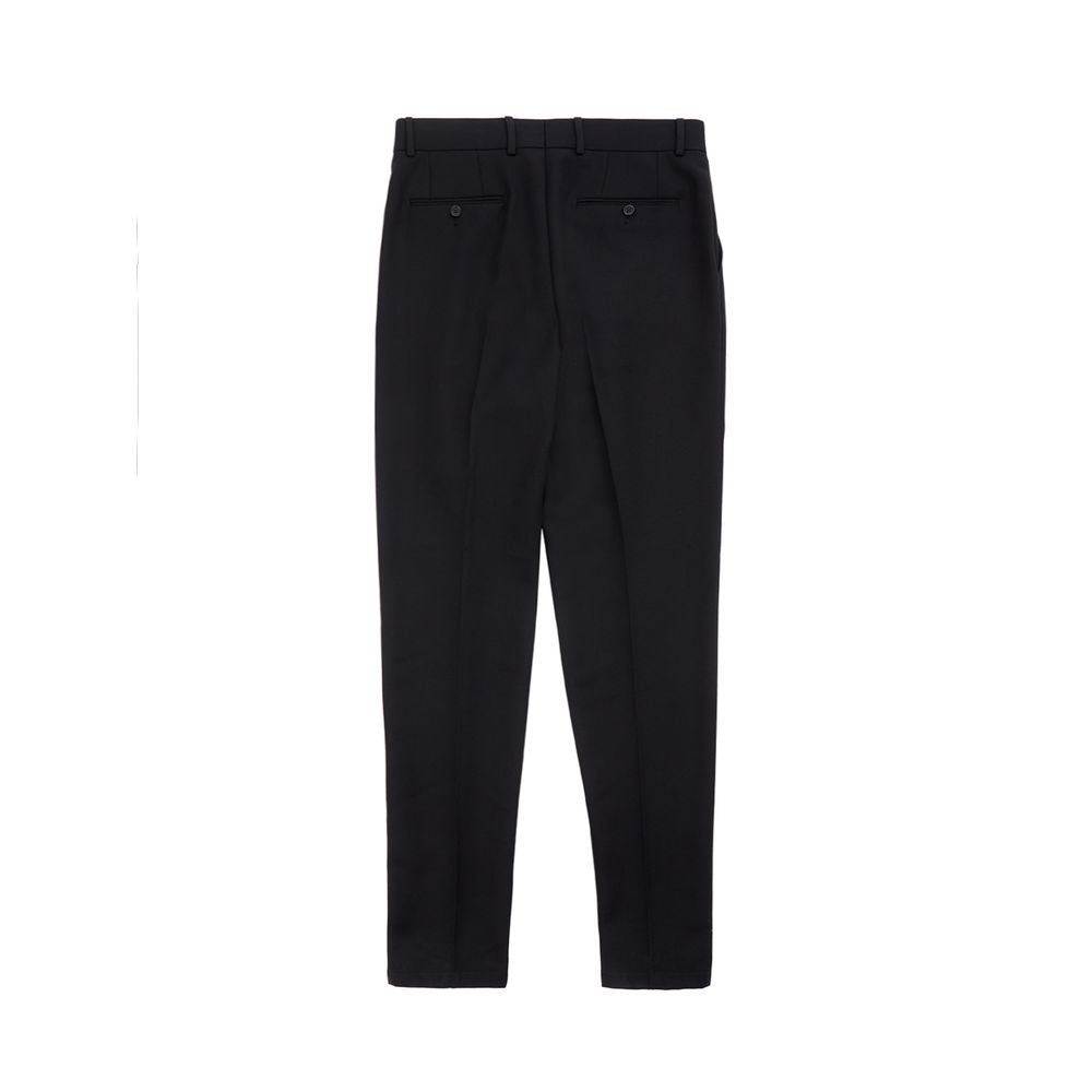 Dolce & Gabbana Elegant Polyester Black Pants for Men - The Gentlemen's Vault