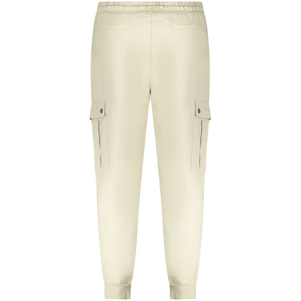 Hugo Boss Beige Cotton Jogger - The Gentlemen's Vault