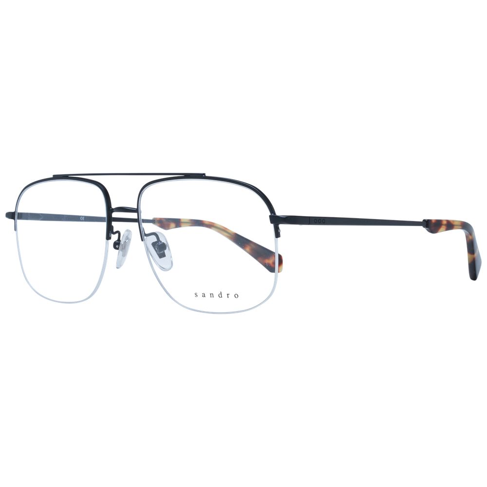 Sandro Black Men Glasses Frame - The Gentlemen's Vault