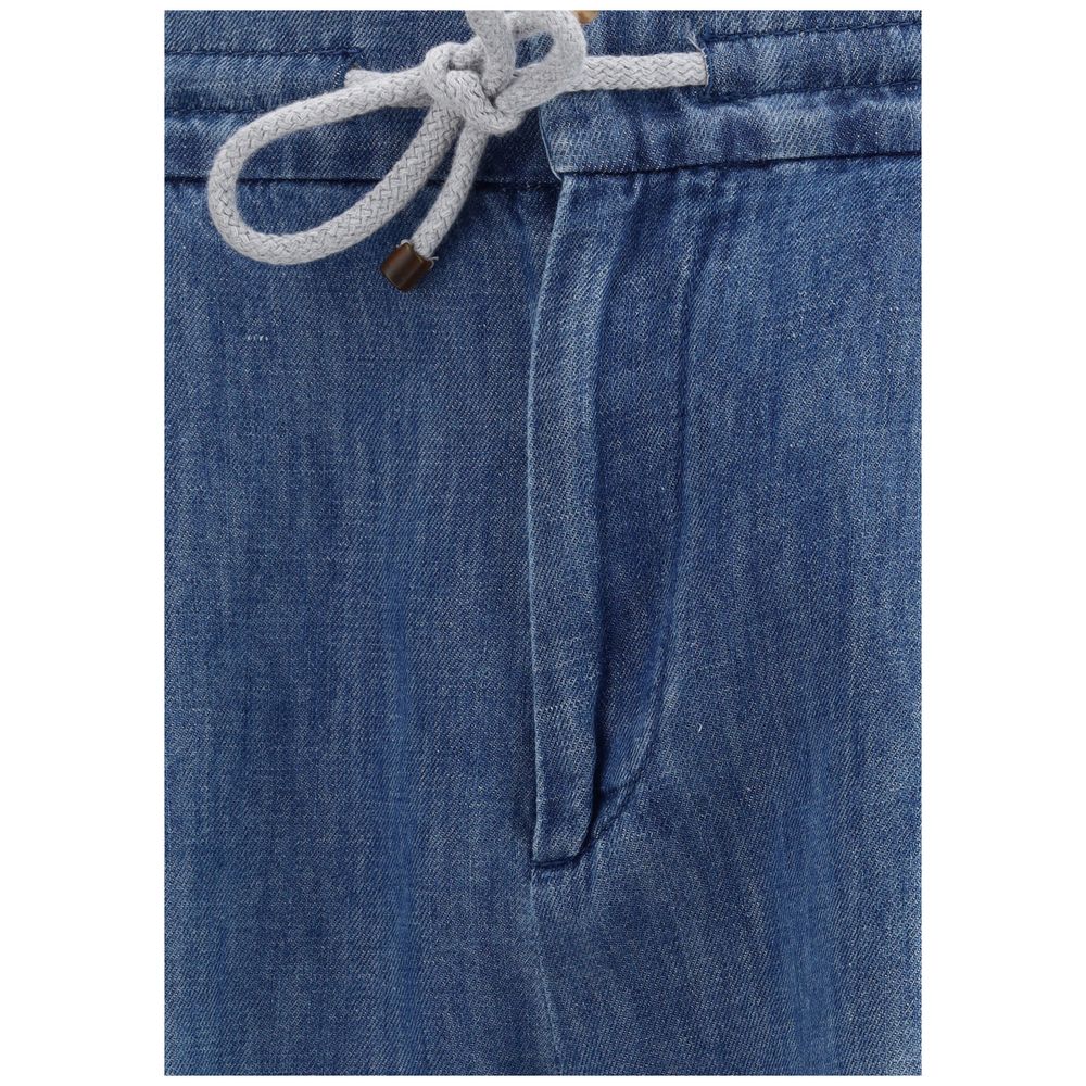 Brunello Cucinelli Jeans with drawstring waistband - The Gentlemen's Vault