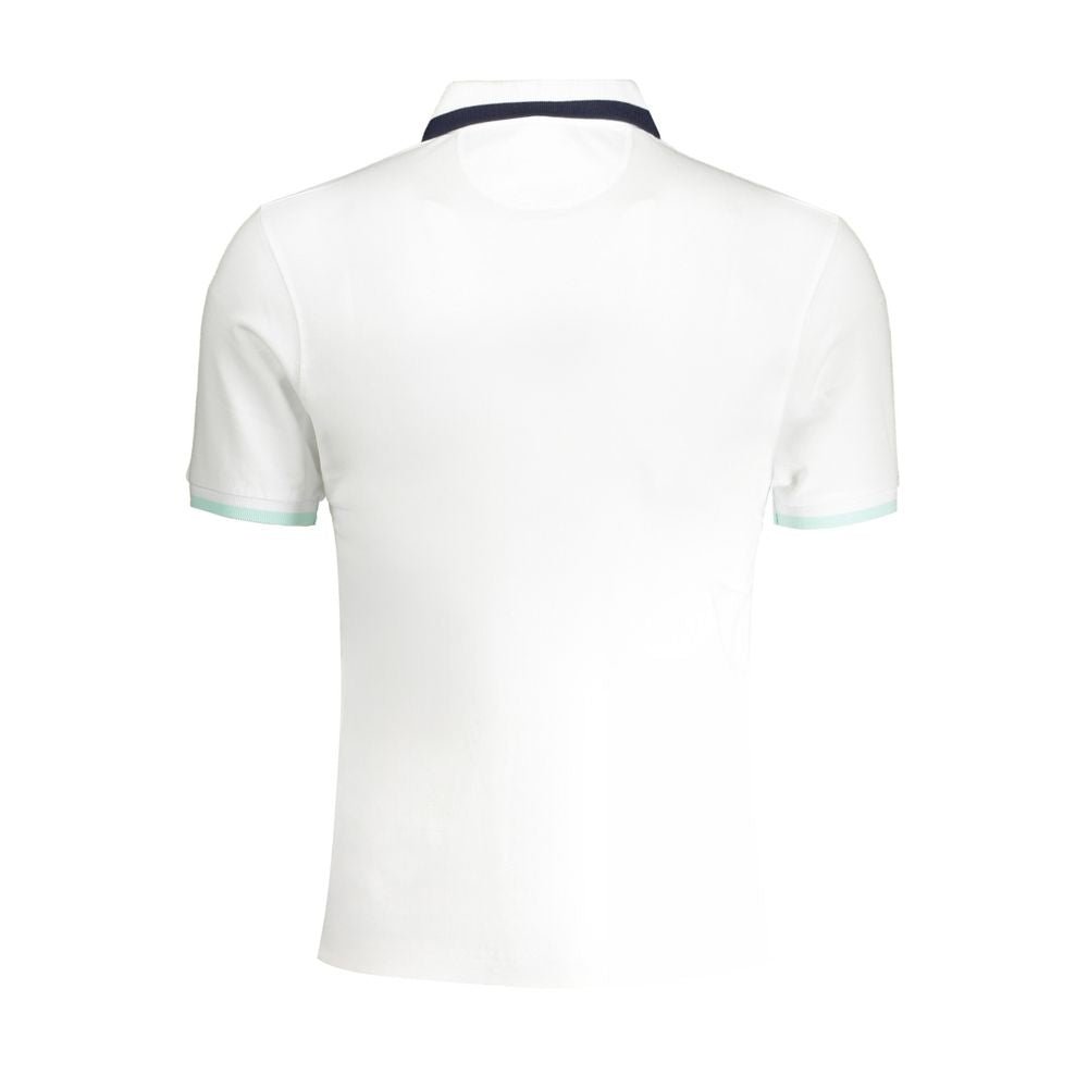 La Martina White Cotton Polo Shirt - The Gentlemen's Vault