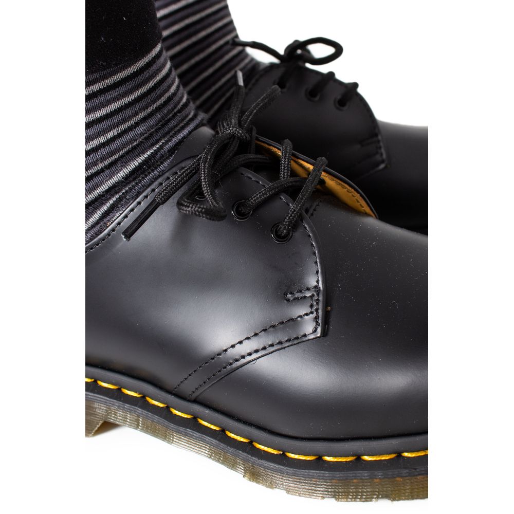 Dr. Martens Black Leather Oxfords And Derby - The Gentlemen's Vault