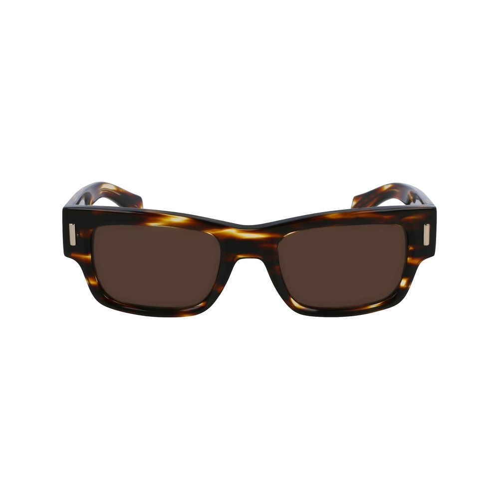 Ferragamo Brown Acetate Sunglasses - The Gentlemen's Vault
