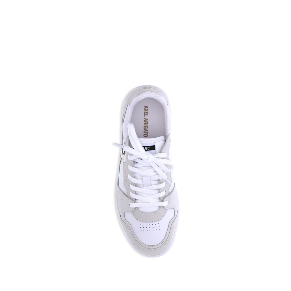 Axel Arigato White Recycled Polyester Low Top Sneakers - The Gentlemen's Vault