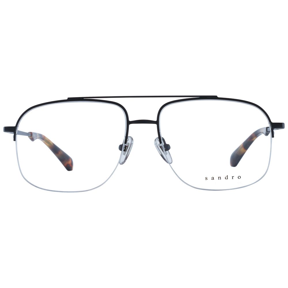 Sandro Black Men Glasses Frame - The Gentlemen's Vault