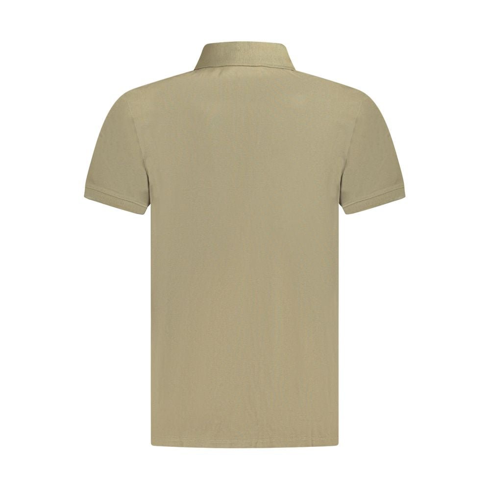 Timberland Brown Cotton Men Polo Shirt - The Gentlemen's Vault