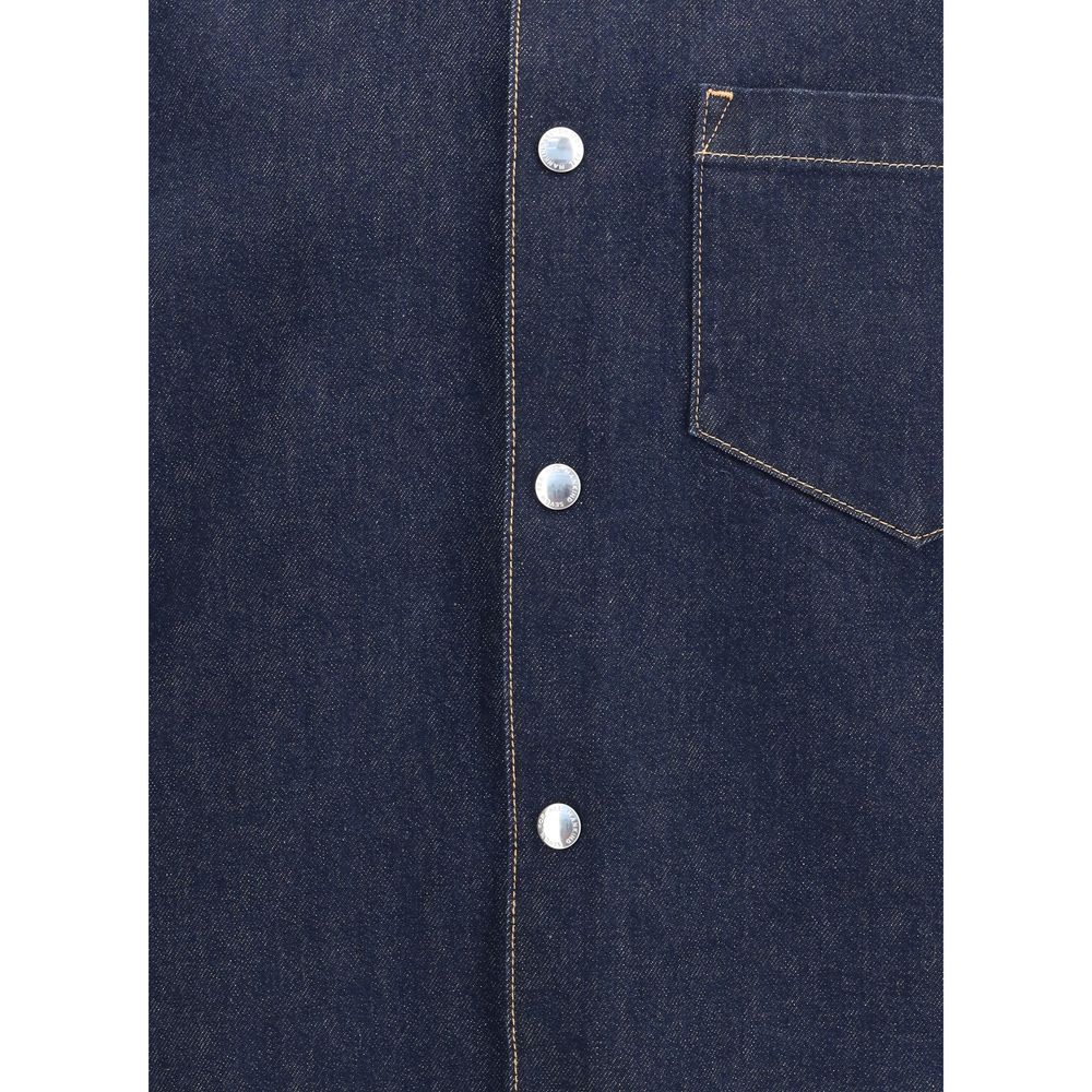7FOR Denim Shirt - The Gentlemen's Vault