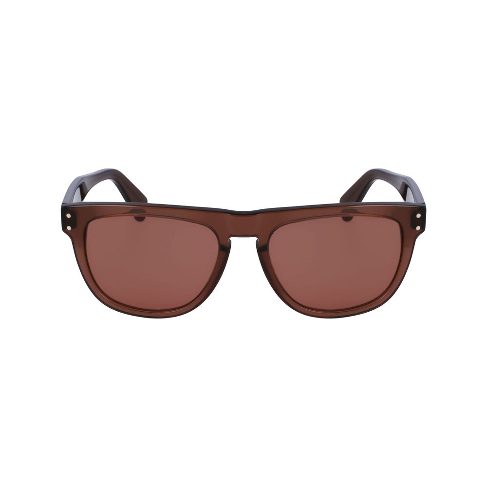 Ferragamo Brown Acetate Sunglasses - The Gentlemen's Vault
