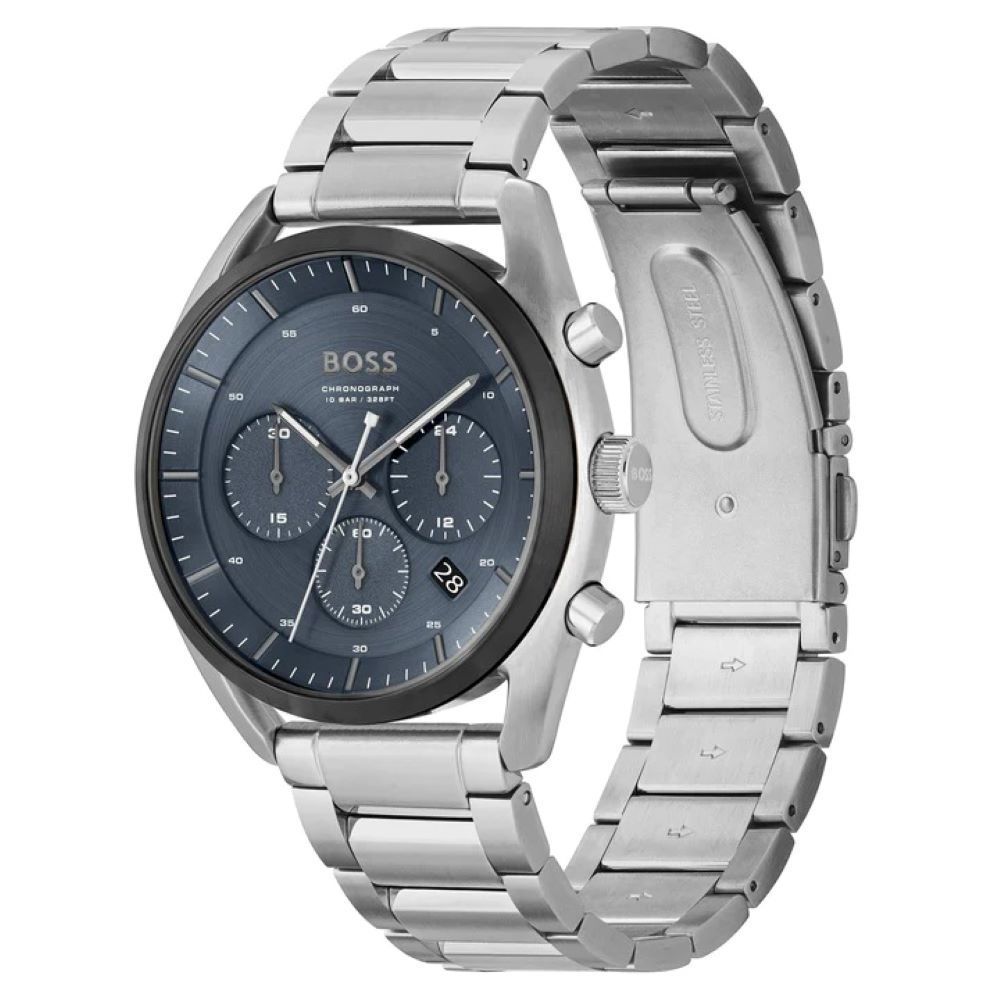 Hugo Boss Gray Stainless Steel Dress Watch - The Gentlemen's Vault