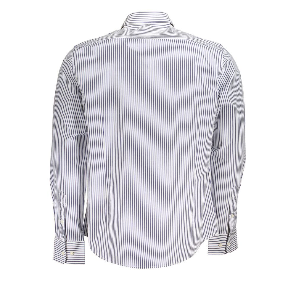 La Martina Elegant Long - Sleeved Striped Shirt for Men - The Gentlemen's Vault