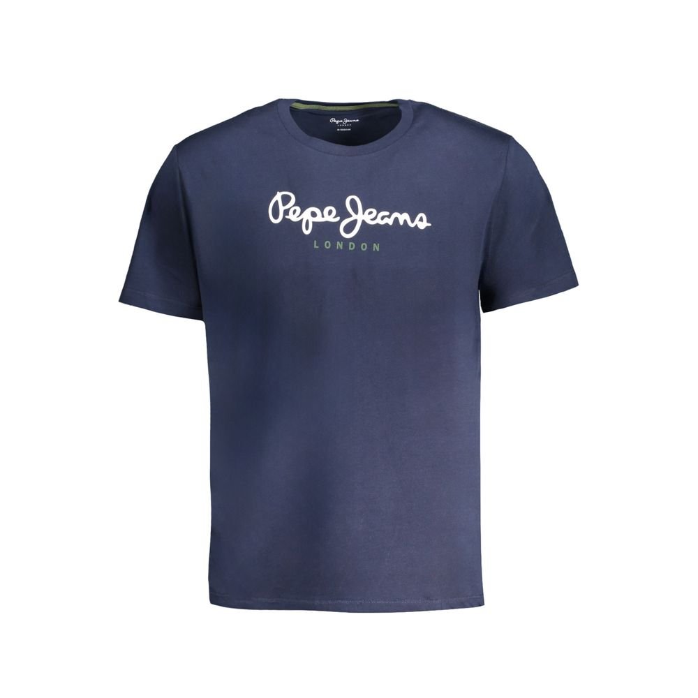 Pepe Jeans Blue Cotton T-Shirt - The Gentlemen's Vault