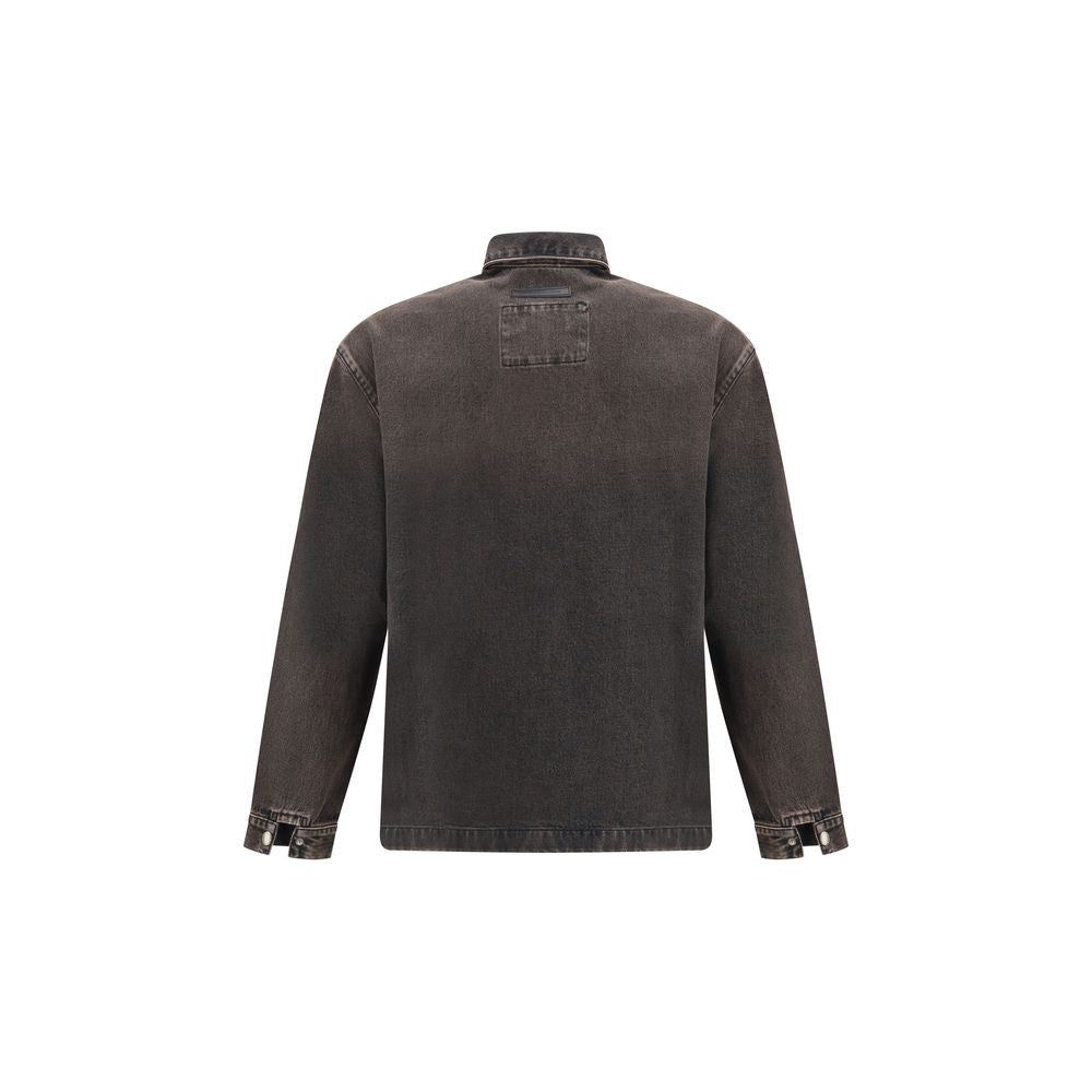 7FOR Denim Shirt Jacket - The Gentlemen's Vault