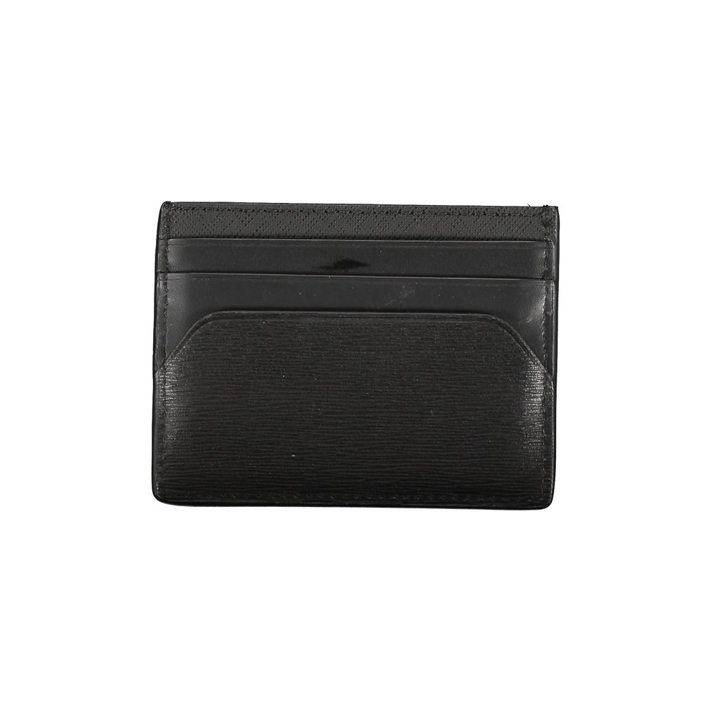 Tommy Hilfiger Black Leather Wallet - The Gentlemen's Vault