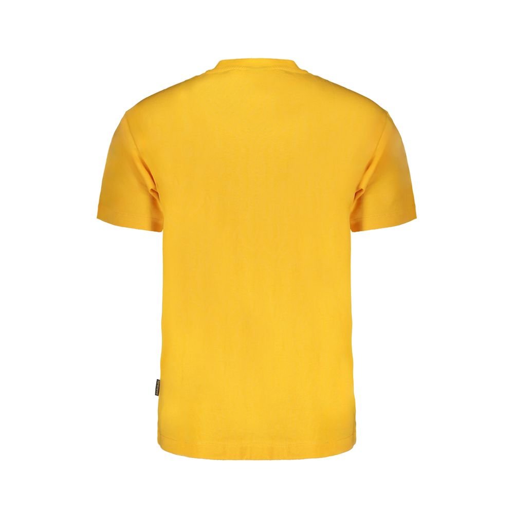 Napapijri Orange Cotton T-Shirt - The Gentlemen's Vault