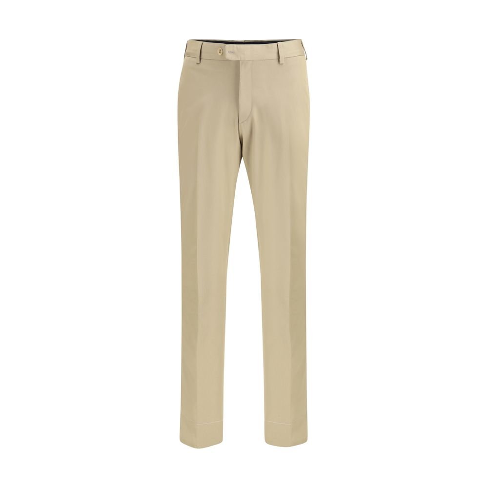 Brioni Bicolor Cotton Chino Pants - The Gentlemen's Vault