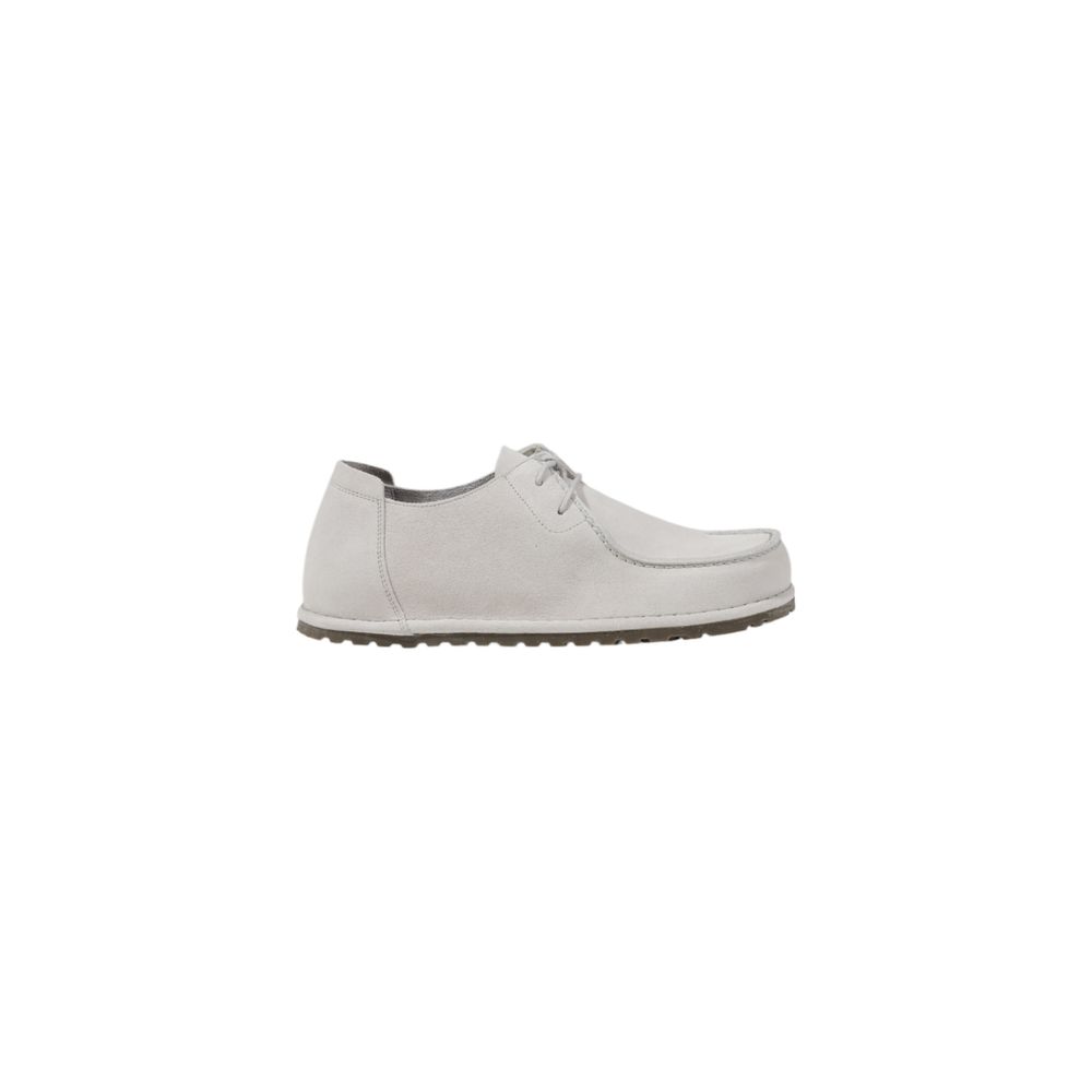 Birkenstock White Leather Slip - On Loafers - The Gentlemen's Vault