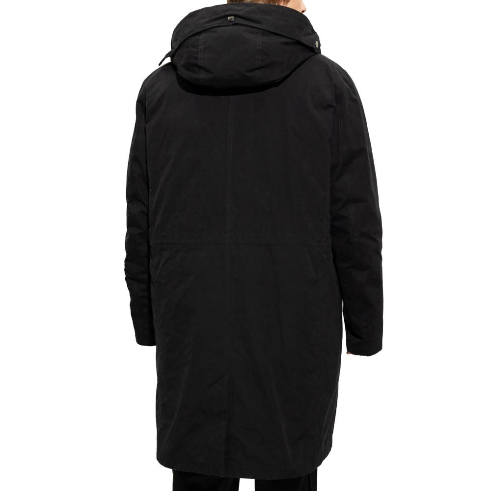 Dolce & Gabbana Black Cotton Jackets & Coat - The Gentlemen's Vault