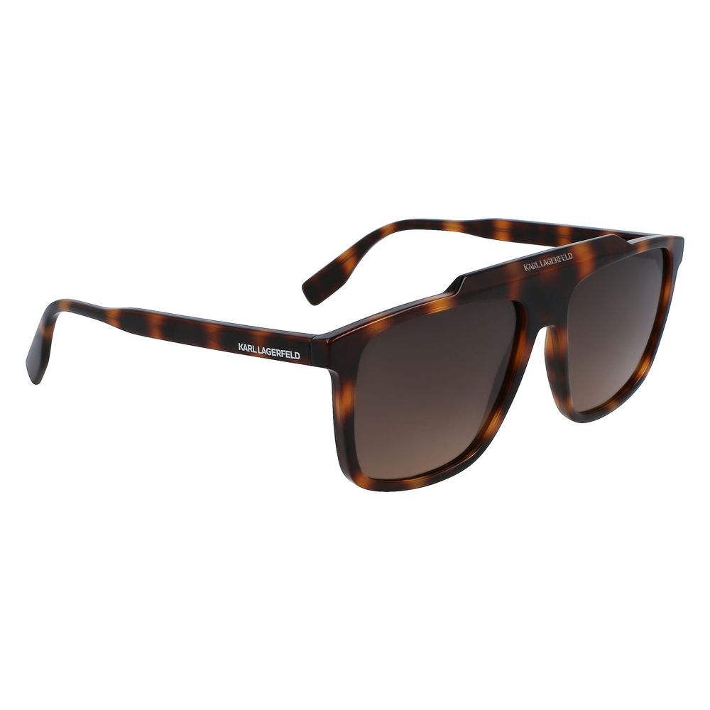 Karl Lagerfeld Brown Injected Sunglasses - The Gentlemen's Vault