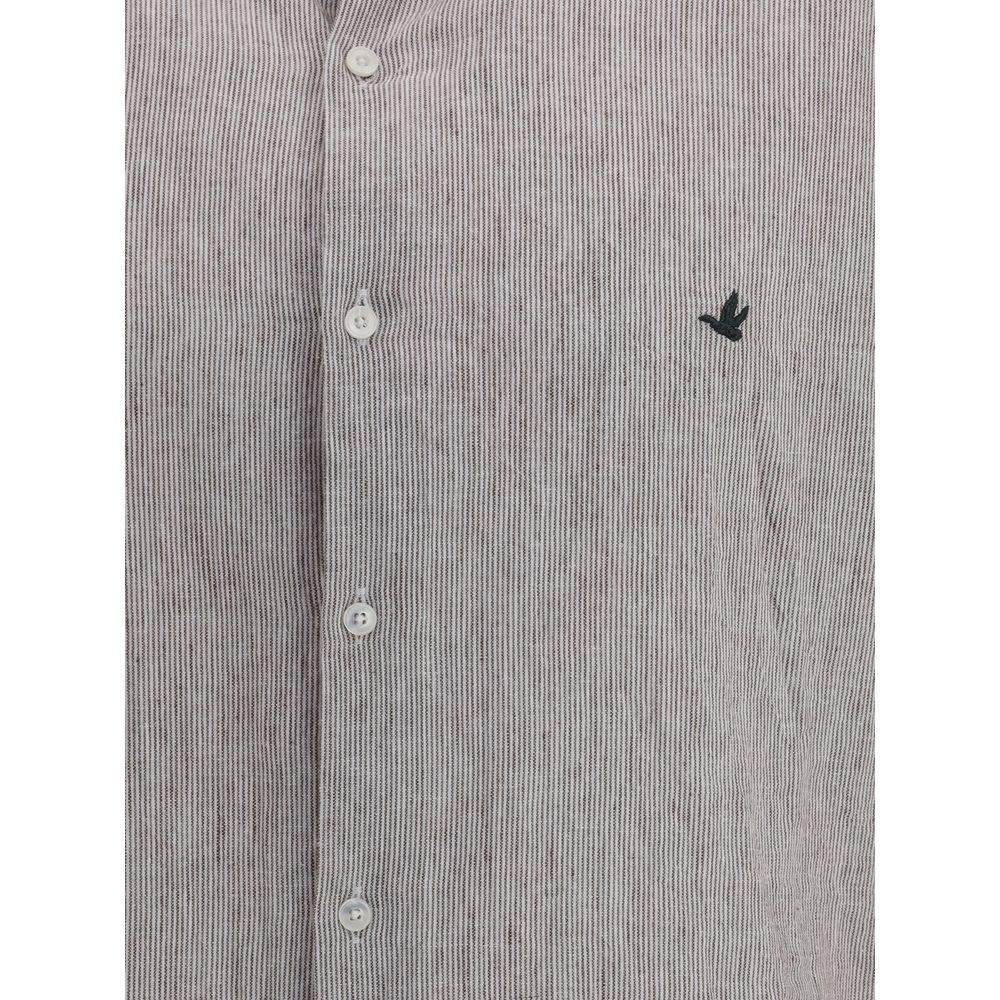 Brooksfield Cotton and linen Shirt - The Gentlemen's Vault