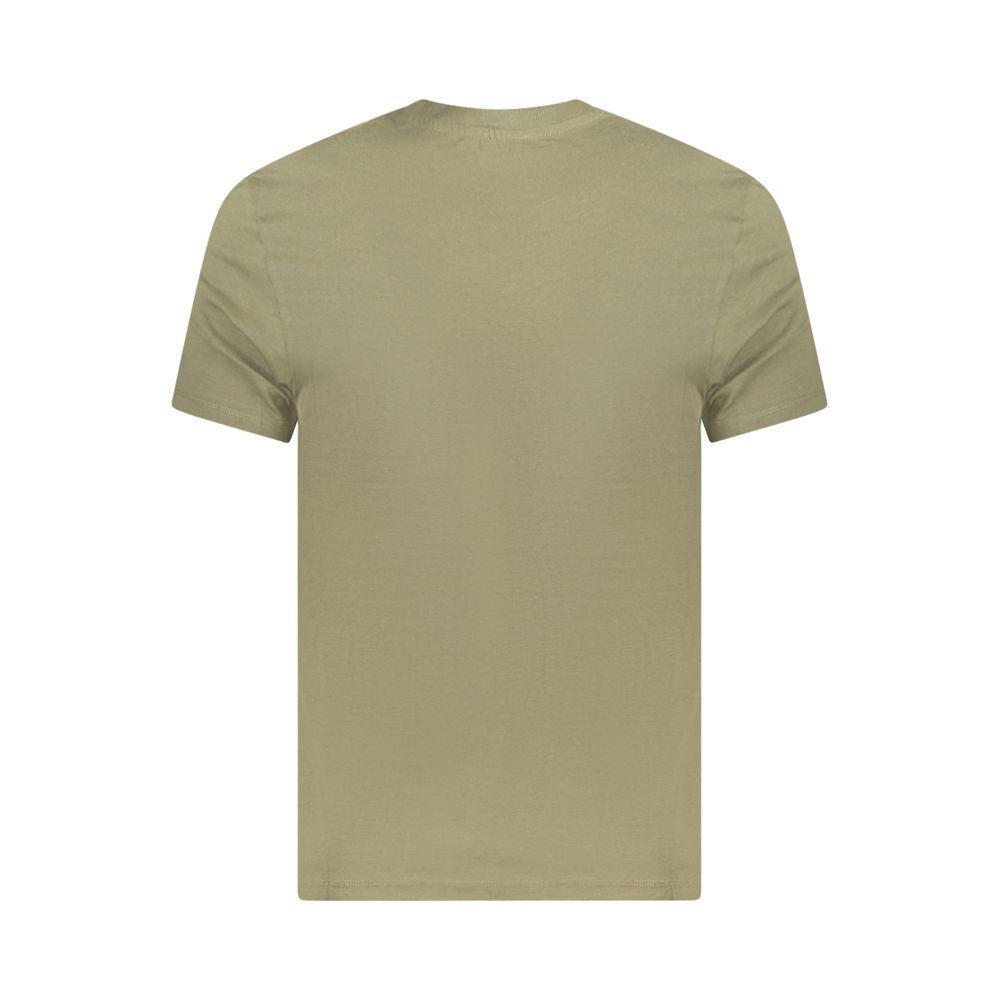 Timberland Green Cotton Men T-Shirt - The Gentlemen's Vault