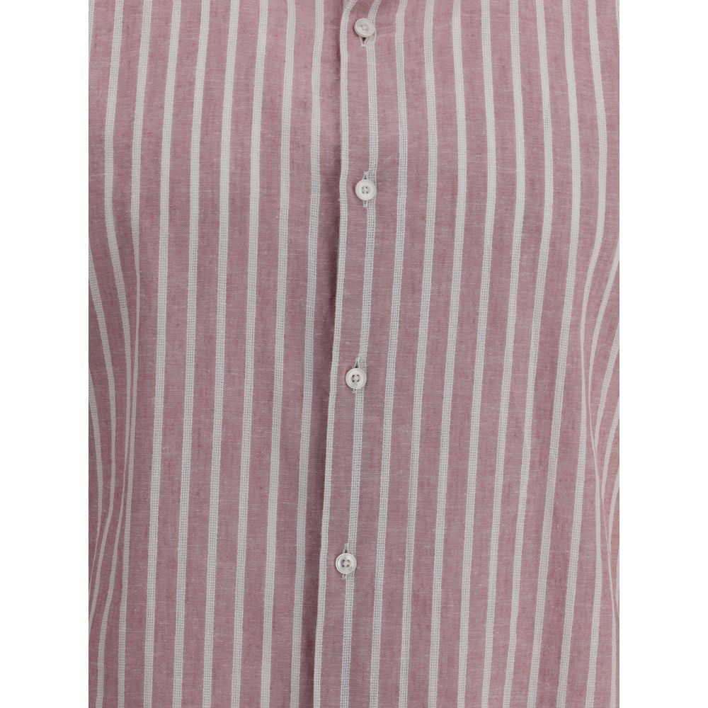 Brooksfield Striped Shirt - The Gentlemen's Vault