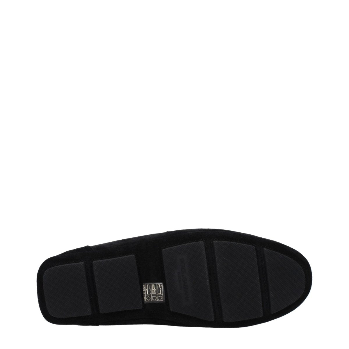 Dolce & Gabbana Black Leather Slip - On Loafers - The Gentlemen's Vault