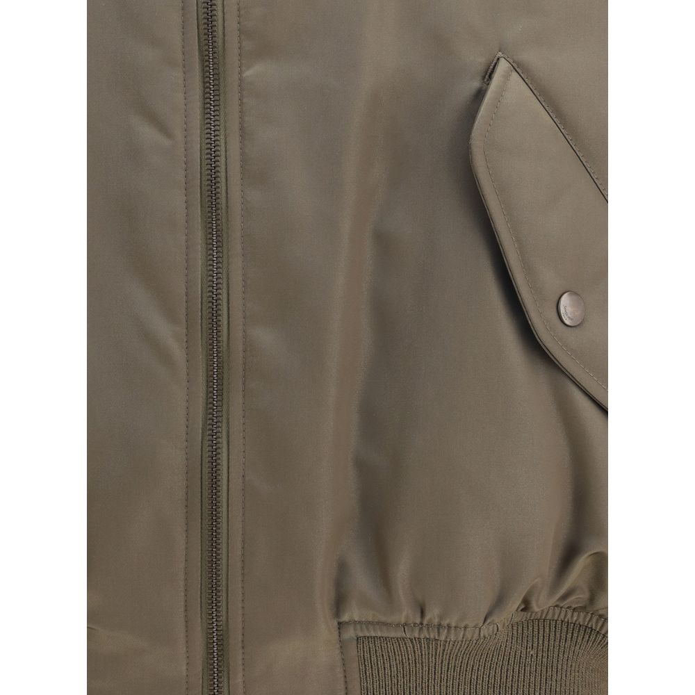 Saint Laurent Oversized bomber Jacket - The Gentlemen's Vault