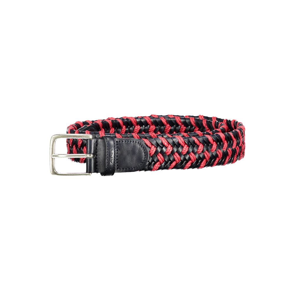 Gant Red Leather Men Belt - The Gentlemen's Vault