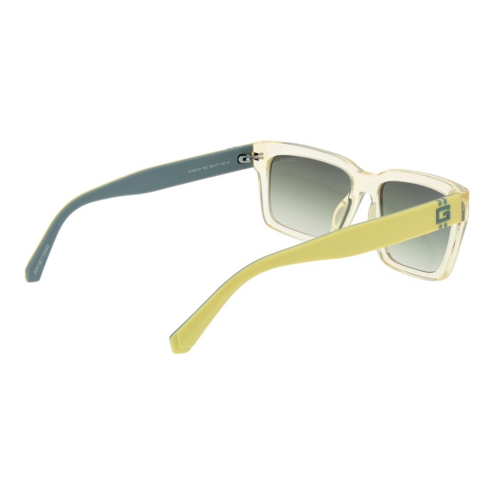 Guess Yellow Stainless Steel Sunglasses - The Gentlemen's Vault