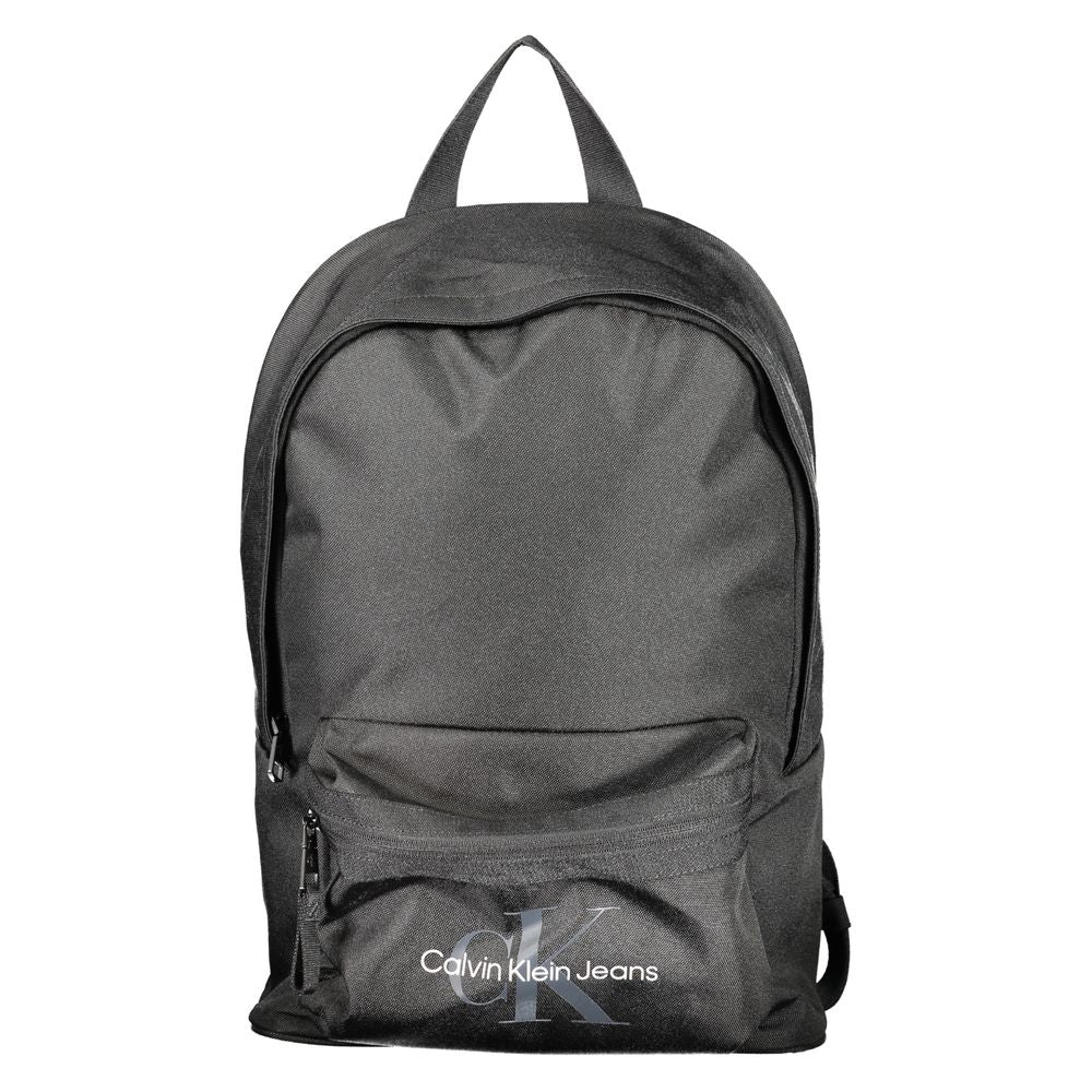Calvin Klein Black Polyester Backpack - The Gentlemen's Vault