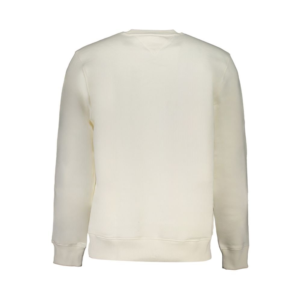Tommy Hilfiger White Cotton Sweatshirt - The Gentlemen's Vault