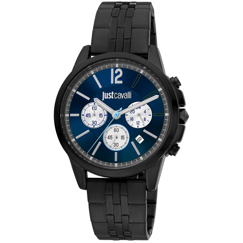 Just Cavalli Black Stainless Steel Sport Watch - The Gentlemen's Vault