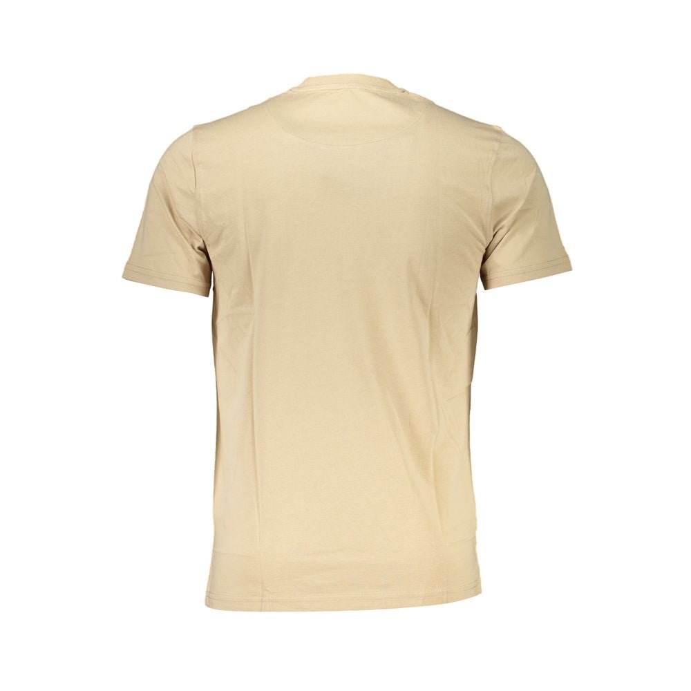 Harmont & Blaine Beige Cotton T-Shirt - The Gentlemen's Vault