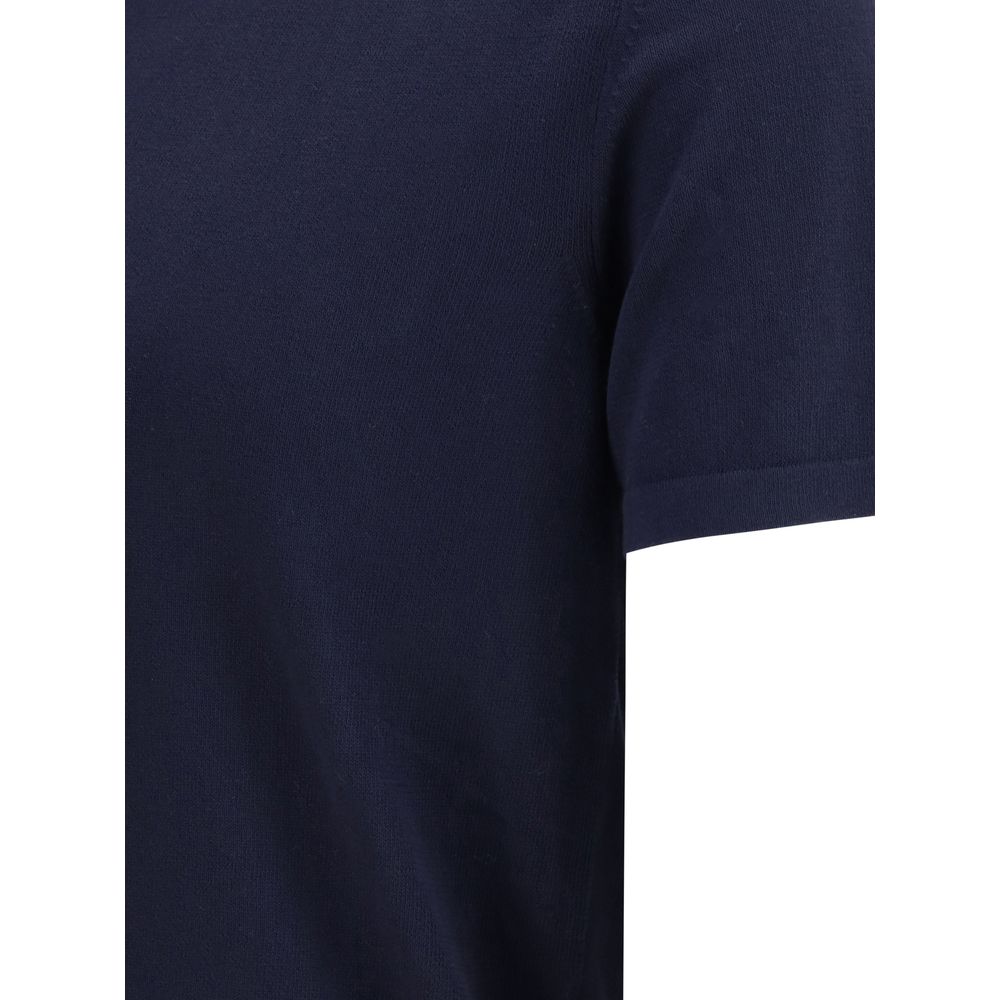 Brooksfield Knit Polo Shirt - The Gentlemen's Vault