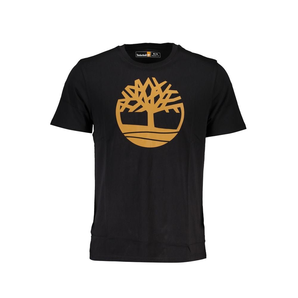Timberland Black Cotton T-Shirt - The Gentlemen's Vault