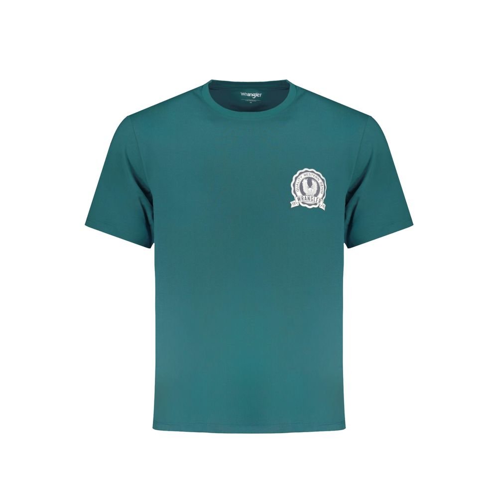 Wrangler Green Cotton T-Shirt - The Gentlemen's Vault