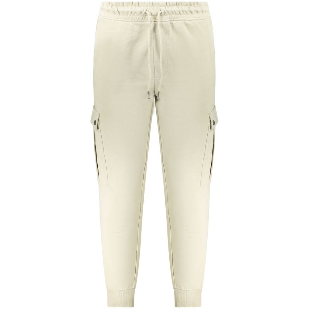 Hugo Boss Beige Cotton Jogger - The Gentlemen's Vault