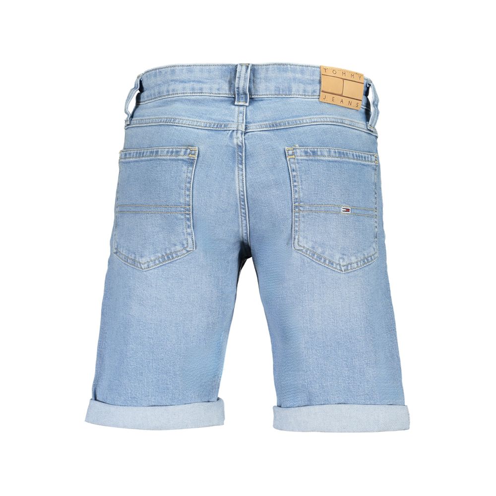 Tommy Hilfiger Blue Cotton Short - The Gentlemen's Vault