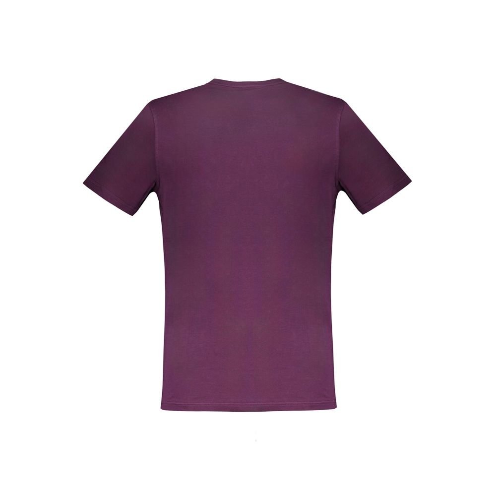 Harmont & Blaine Purple Cotton T-Shirt - The Gentlemen's Vault