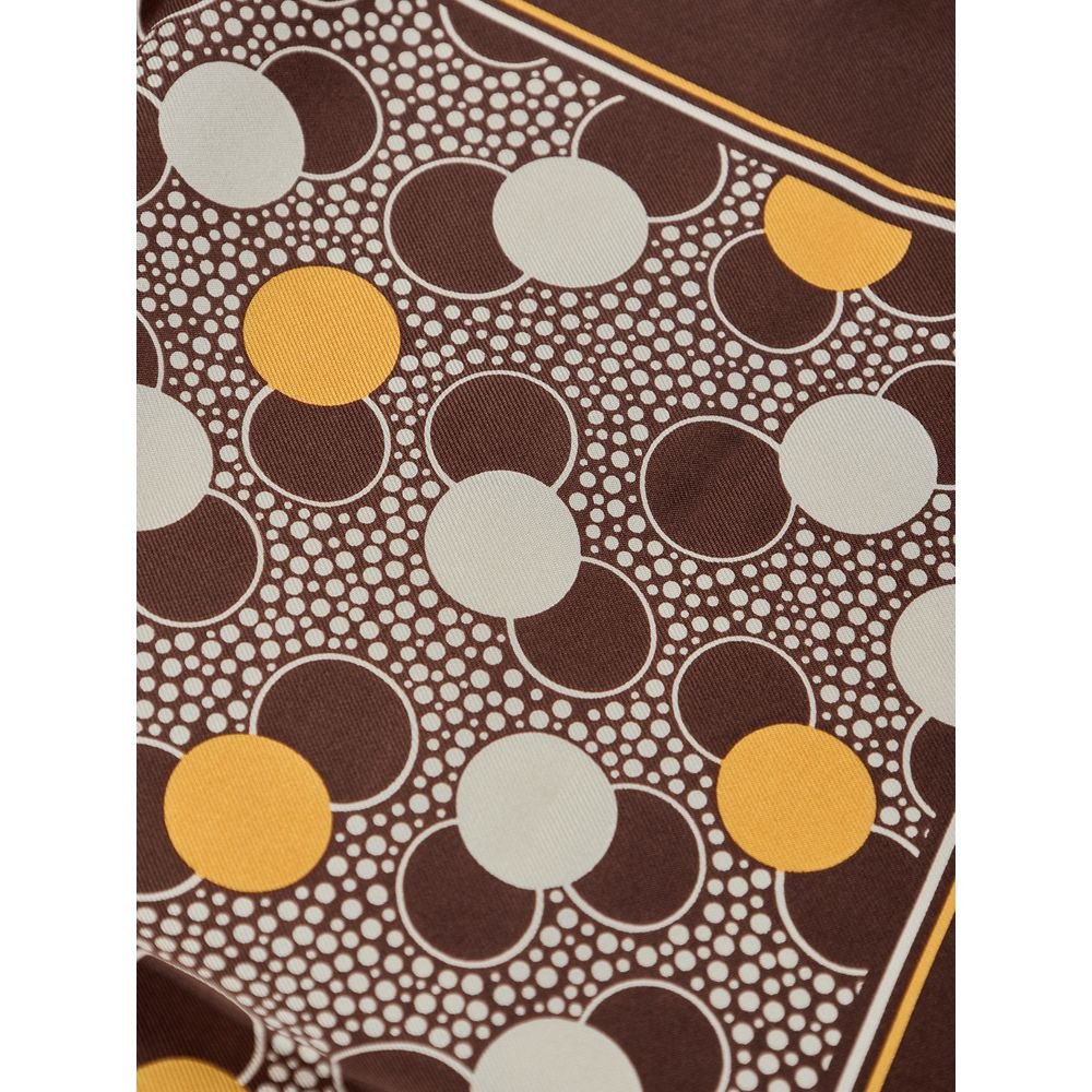 Tom Ford Brown Silk Pocket Square - The Gentlemen's Vault