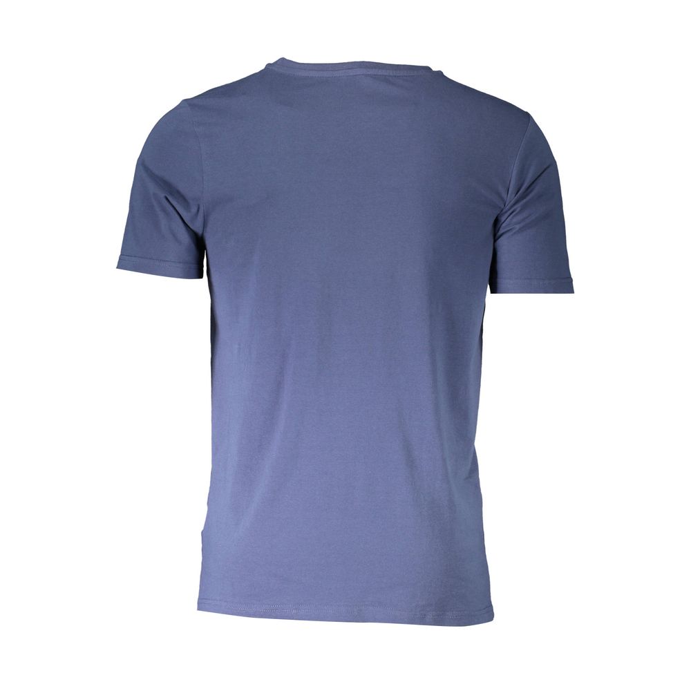 Aeronautica Militare Blue Cotton Men Underwear Shirt - The Gentlemen's Vault