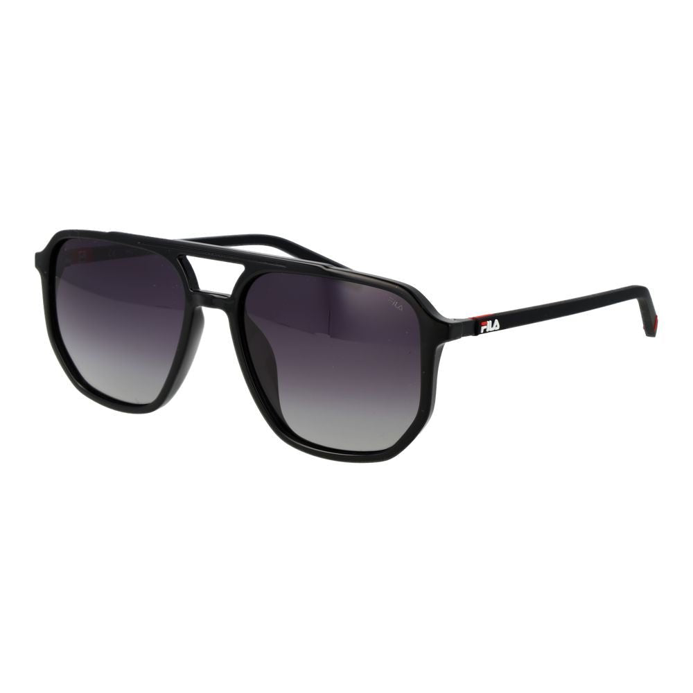 Fila Black Rubber Sunglasses - The Gentlemen's Vault