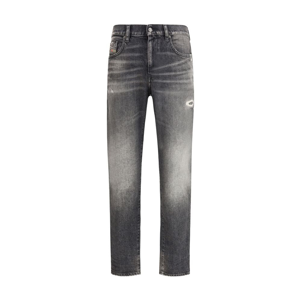 Diesel Gray Cotton Relaxed Fit Jeans - The Gentlemen's Vault