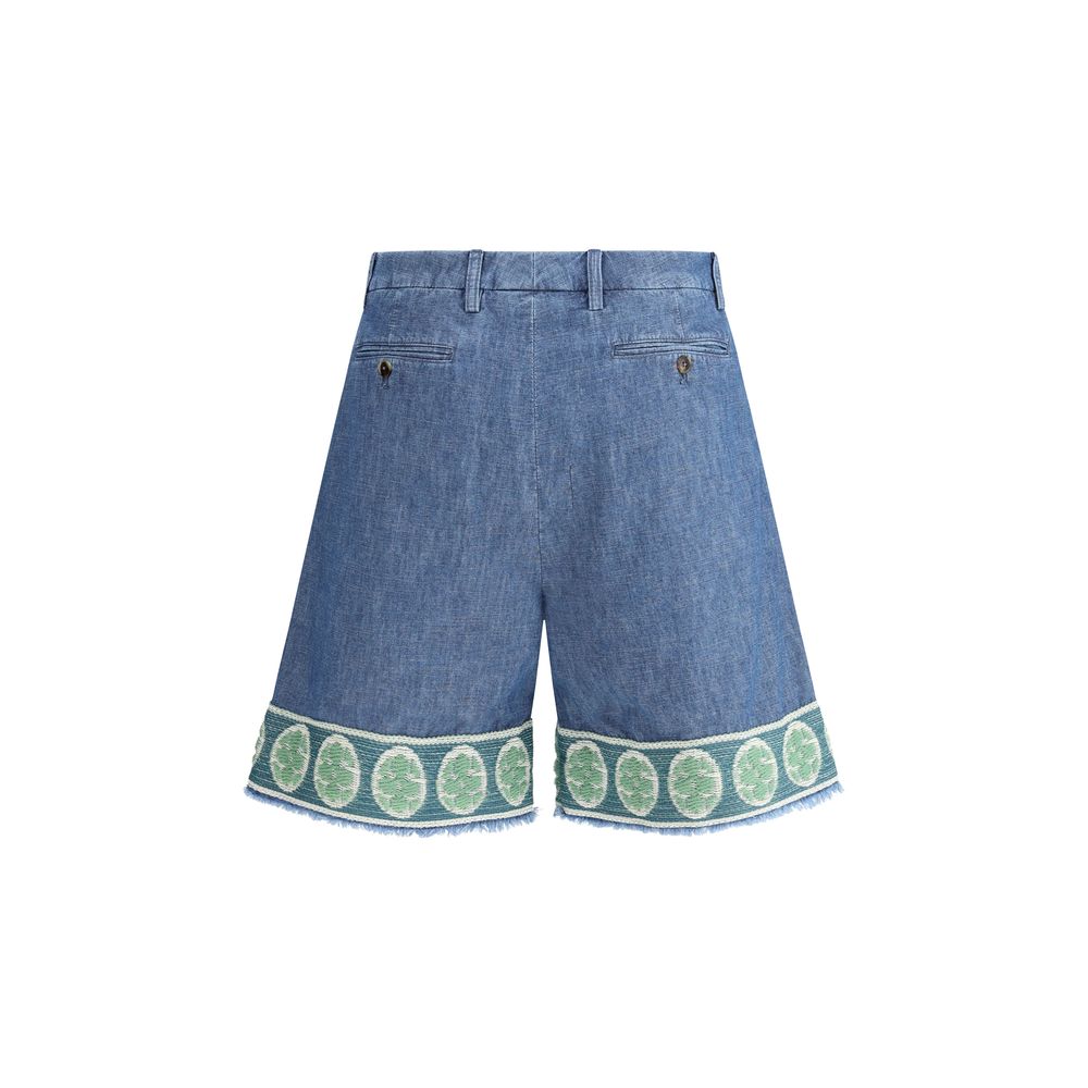 Valentino Denim Shorts - The Gentlemen's Vault